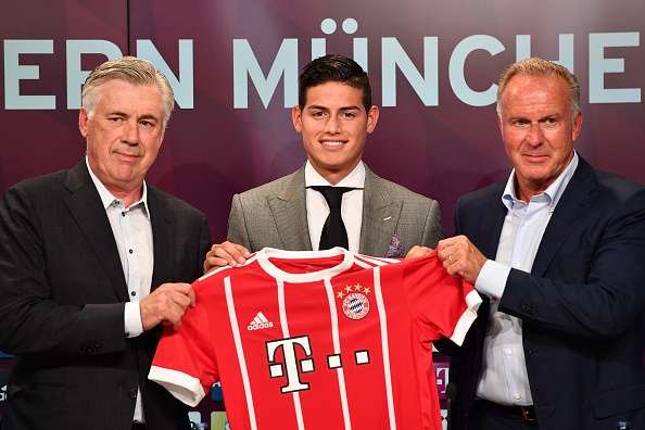 James Rodriguez đến Bayern theo bản hợp đồng cho mượn 2 năm. (Nguồn: Getty Images)