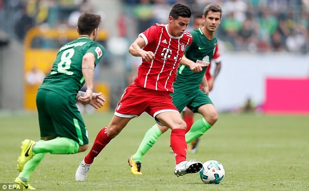 James sẽ mang đến thành công cho Bayern? (Nguồn: Getty Images)