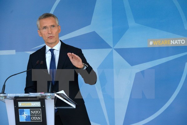 Tổng Thư ký tổ chức Hiệp ước quân sự Bắc Đại Tây Dương (NATO) Jens Stoltenberg. (Nguồn: AFP/TTXVN)
