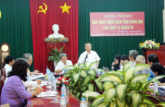  Phó chủ tịch Tổng Liên đoàn lao động Việt Nam Mai Đức Chính