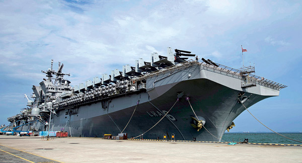 Tàu USS America của hải quân Mỹ. Nguồn: nst.com.my