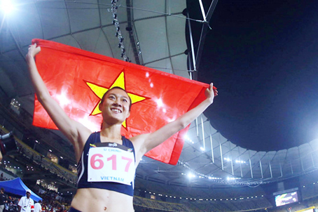 Nữ hoàng tốc độ mới của Đông Nam Á Lê Tú Chinh đoạt 3 HCV ngay kỳ SEA Games đầu tiên xuất hiện.