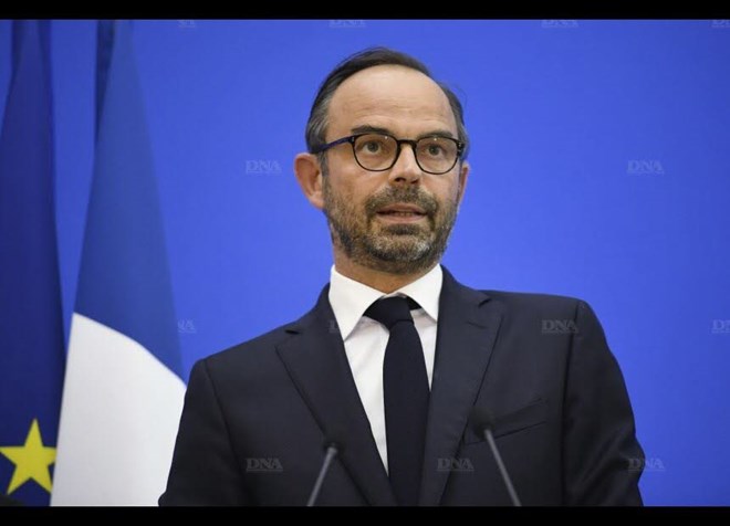 Thủ tướng Pháp Edouard Philippe. (Nguồn: AFP)