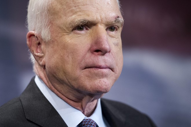 Chủ tịch Ủy ban Quân vụ Thượng viện Mỹ John McCain. (Nguồn: Washington Times)