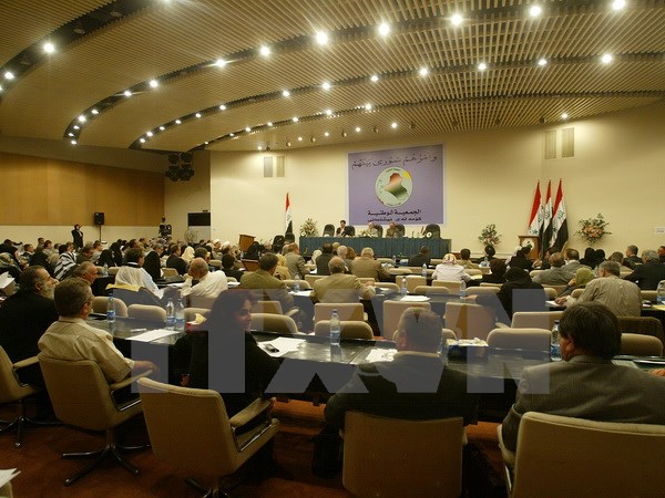 Toàn cảnh phiên họp Quốc hội Iraq ở thủ đô Baghdad ngày 11/9/2005. (Nguồn: AFP/TTXVN)