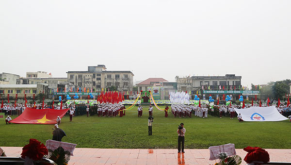 Quang cảnh lễ khai mạc Đại hội  TDTT TP. Biên Hòa