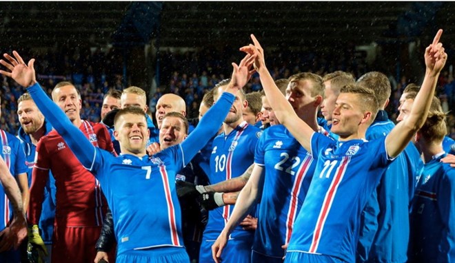Iceland lại viết nên cổ tích. (Nguồn: AFP)