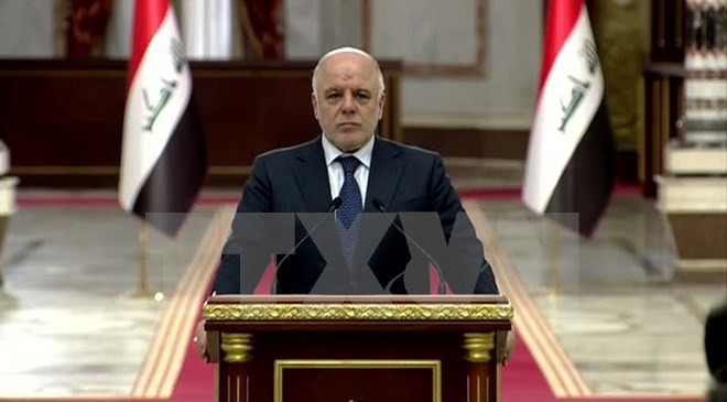 Thủ tướng Haider al-Abadi. (Nguồn: Rudaw/TTXVN)