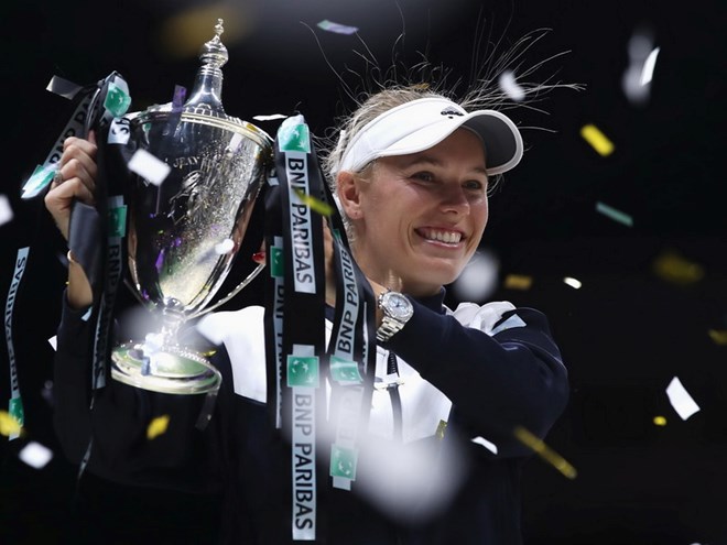 Wozniacki vô địch WTA Finals. (Nguồn: Getty Images)