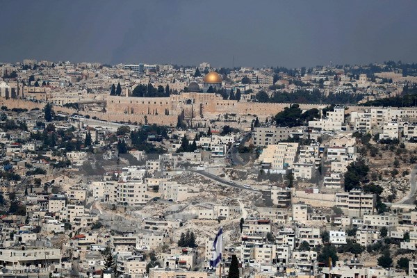 Toàn cảnh khu thành cổ Jerusalem. (Nguồn: AFP/ TTXVN)