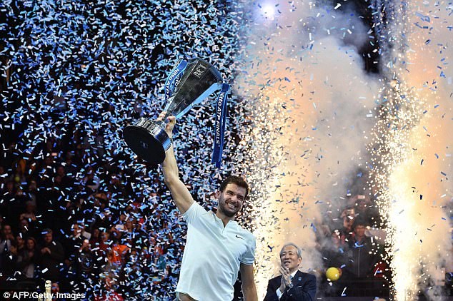  Dimitrov toàn thắng tại giải đấu năm nay. (Nguồn: AFP/Getty Images)