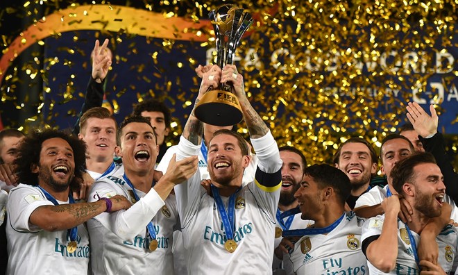 Real Madrid lần thứ 3 vô địch FIFA Club World Cup. (Nguồn: Getty Images)