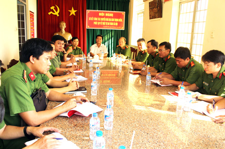 Tổ chuyển hóa địa bàn phường Long Bình Tân tiến hành họp sơ kết 4 tháng thực hiện công tác trên địa bàn phường Long Bình Tân.