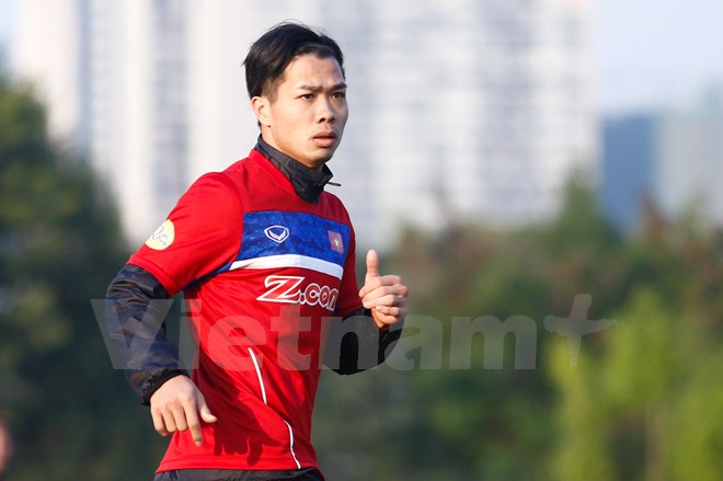  Anh hiện đang có phong độ rất cao và sẽ tiếp tục là nhân tố chính của U23 Việt Nam tại vòng chung kết Giải U23 châu Á 2018. (Ảnh: Minh Chiến/Vietnam+)