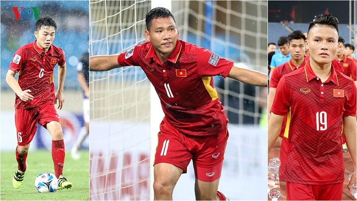 Danh sách rút gọn 5 cầu thủ cạnh tranh Quả bóng Vàng Việt Nam năm 2017 gồm có: