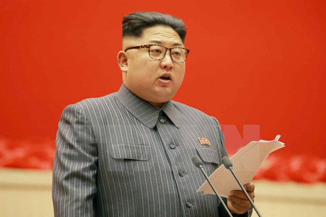 Nhà lãnh đạo Triều Tiên Kim Jong-un. (Nguồn: Yonhap/TTXVN)