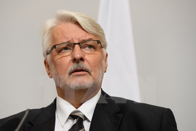 Ngoại trưởng Ba Lan Witold Waszczykowski. (Nguồn: AFP/TTXVN)