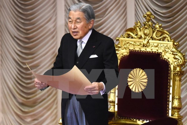 Nhật hoàng Akihito. (Nguồn: AFP/TTXVN)