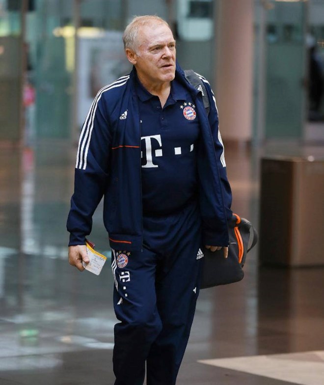 Trợ lý HLV Bayern Gerland Hermann. (Ảnh: Dennis Brosda)