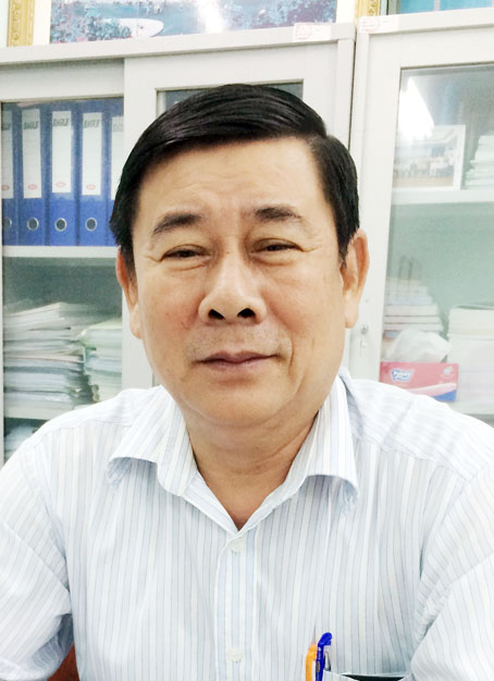 Phó giám đốc Sở Y tế Huỳnh Cao Hải.
