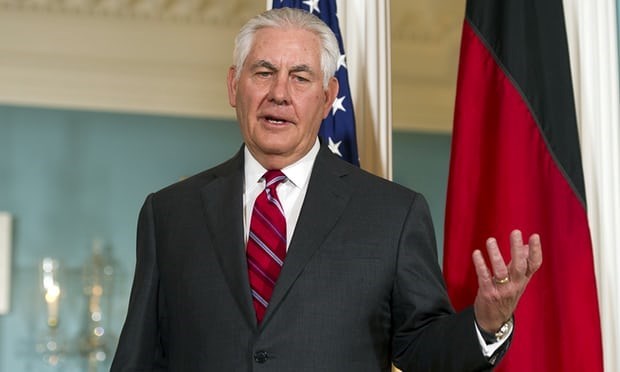 Ngoại trưởng Mỹ Rex Tillerson. (Nguồn: AP)