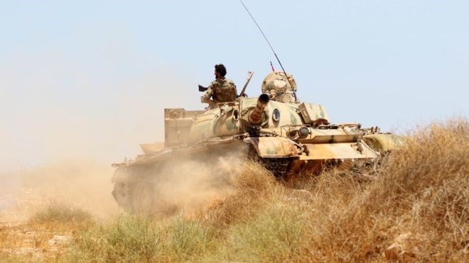 Quân chính phủ đoàn kết dân tộc Libya. (Nguồn: AFP)