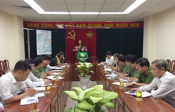 Phó Chủ chủ tịch UBND tỉnh Nguyễn Hoà chỉ đạo tại cuộc họp
