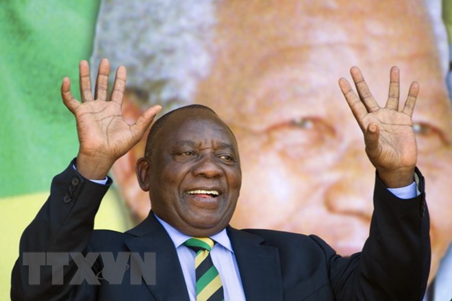 Quốc hội Nam Phi đã bầu ông Cyril Ramaphosa làm Tổng thống. (Nguồn: AFP/TTXVN)