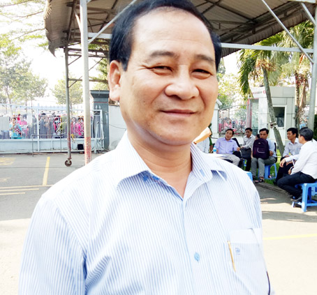 Phó giám đốc phụ trách Bảo hiểm xã hội tỉnh Phạm Minh Thành.
