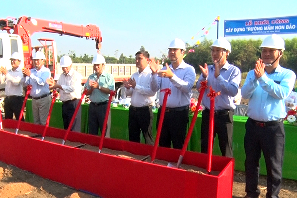 Lễ khởi công xây dựng trường mầm non Bảo Quang