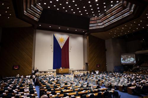 Toàn cảnh phiên họp Hạ viện Philippines tại Manila ngày 13/12/2017. AFP/TTXVN