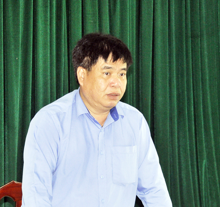 Ông Vũ Quang Khôi, Cục trưởng Cục Đường sắt Việt Nam.