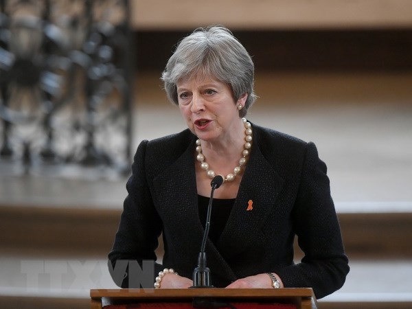 Thủ tướng Anh Theresa May. (Nguồn: AFP/TTXVN)