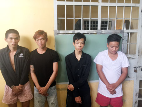 Một nhóm đối tượng cướp đêm bị Công an TP.Biên Hòa bắt giữ.