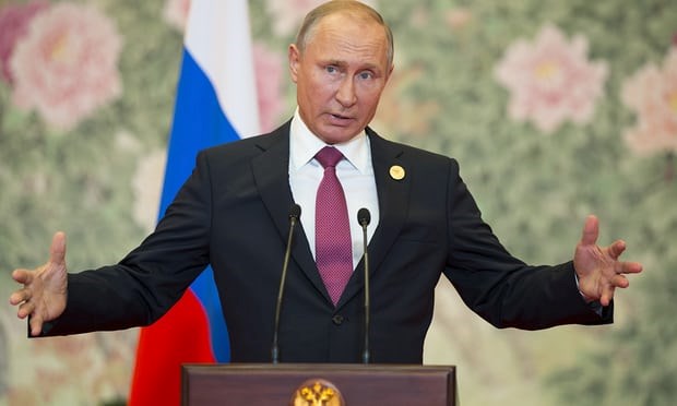 Tổng thống Nga Vladimir Putin tại Hội nghị SCO. (nguồn: AP)