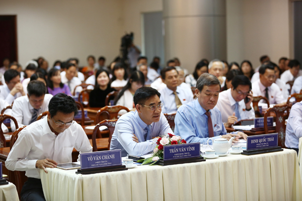 Các đại biểu tham dự phiên bế mạc