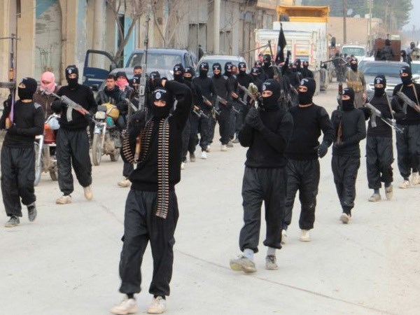 Các phần tử thánh chiến thuộc nhóm Nhà nước Hồi giáo tự xưng IS. (Nguồn: AP)