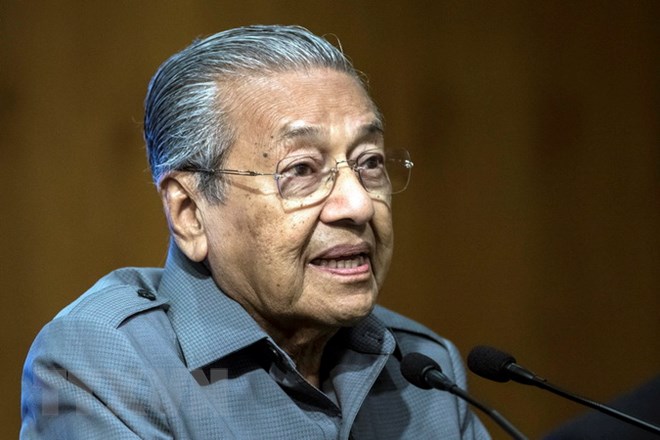 Thủ tướng Malaysia Mahathir Mohamad. (Ảnh: EPA/TTXVN)