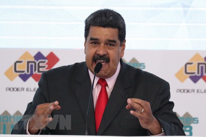 Tổng thống Venezuela Nicolas Maduro. (Ảnh: EFE/TTXVN)