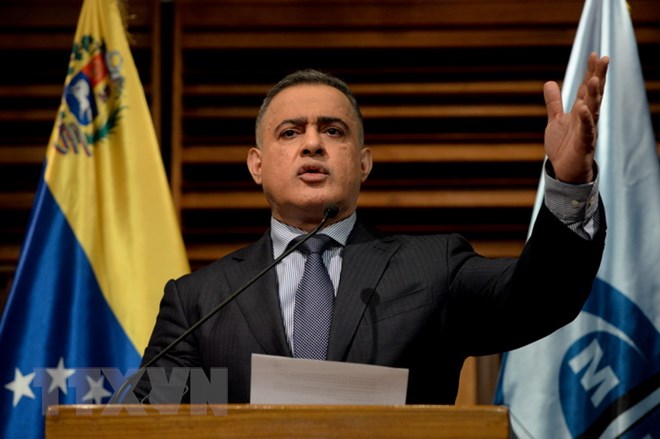 Công tố viên trưởng VenezuelaTarek Saab. (Ảnh: AFP/TTXVN)