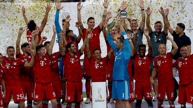 Bayern Munich giành Siêu cúp Đức. (Nguồn: Getty Images)
