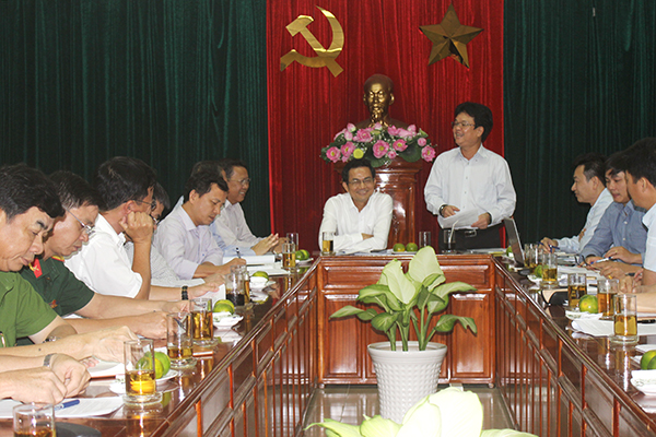 Thứ trưởng Bộ Y tế Phạm Lê Tuấn đánh giá cao sự chủ động của Đồng Nai trong công tác phòng chống thiên tai. 