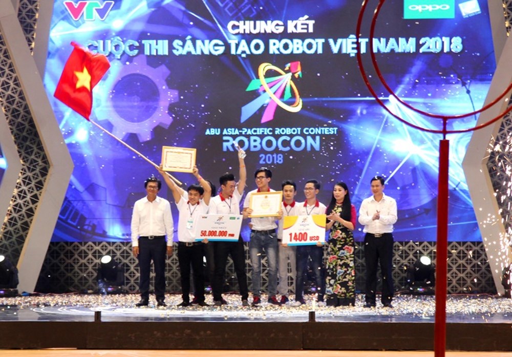 Đội LH-ATM của Truong Đại học Lạc Hồng - tỉnh Đồng Nai từng vô địch cuộc thi sáng tạo robot Việt Nam năm 2018