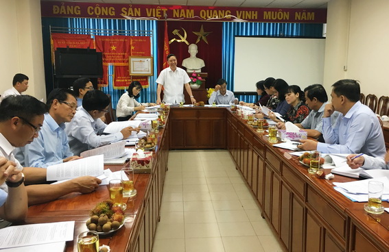 Phó chủ tịch HĐND tỉnh Phạm Ngọc Tuấn dự và chỉ đạo tại hội nghị
