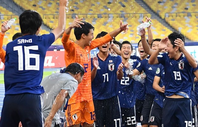 U16 Nhật Bản giành vé chung kết U16 châu Á. (Nguồn: AFC)