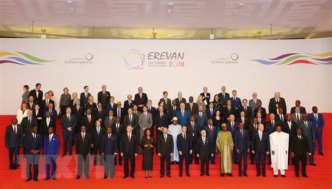 Delegates to the summit. 