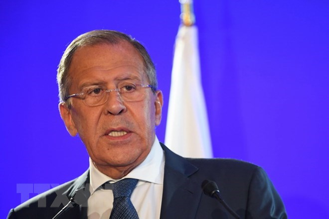 Ngoại trưởng Nga Sergei Lavrov. (Nguồn: AFP/TTXVN)