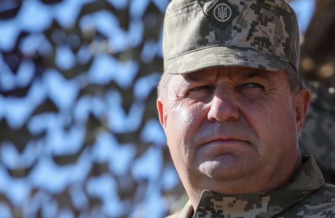 Bộ trưởng Quốc phòng Ukraine Stepan Poltorak. (Nguồn: Kyivpost)