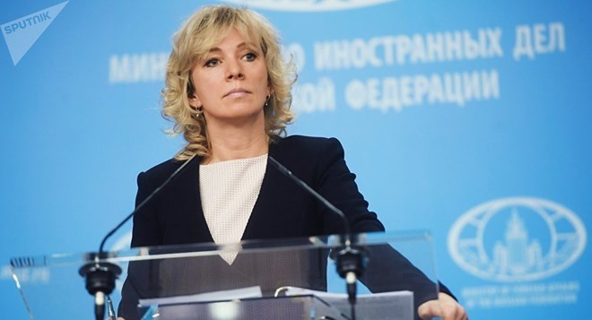 Người phát ngôn Bộ Ngoại giao Nga Maria Zakharova. (Nguồn: Sputnik)