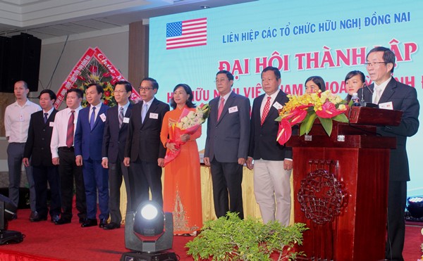 Ban chấp hành Hội Hữu nghị Việt Nam – Hoa Kỳ tỉnh nhiệm kỳ 2018-2023 ra mắt đại hội